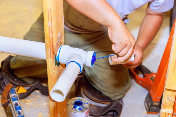 PVC Pipe Placement